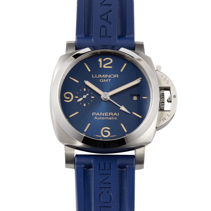 Photo of Luminor 1950 3 Days GMT Steel Blue Dial 44mm