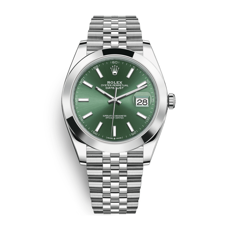 Photo of Datejust Steel Jubilee Green Dial 41mm