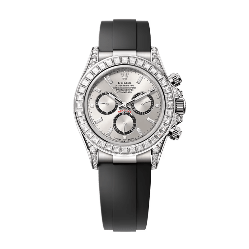 Photo of Daytona White Gold Diamond Silver Dial 40mm