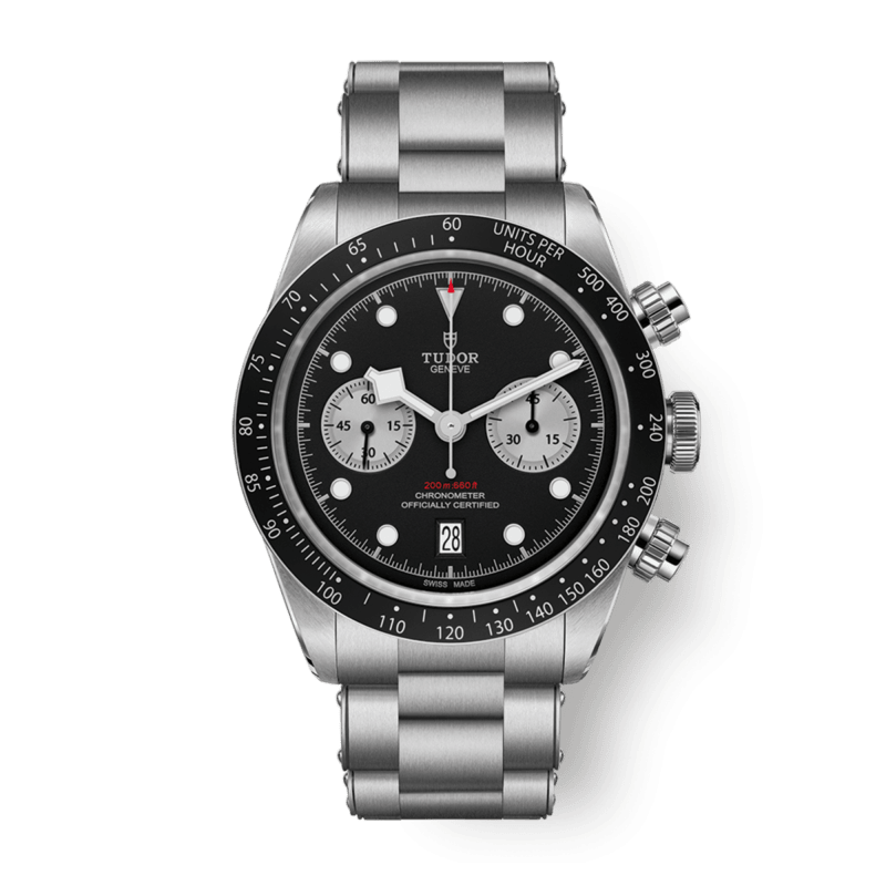 Photo of Heritage Black Bay Chronograph Stainless Steel Black Dial