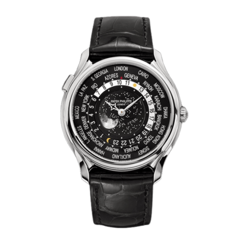 Photo of World Time Moon White Gold "175th Anniversary" Black Dial 40mm