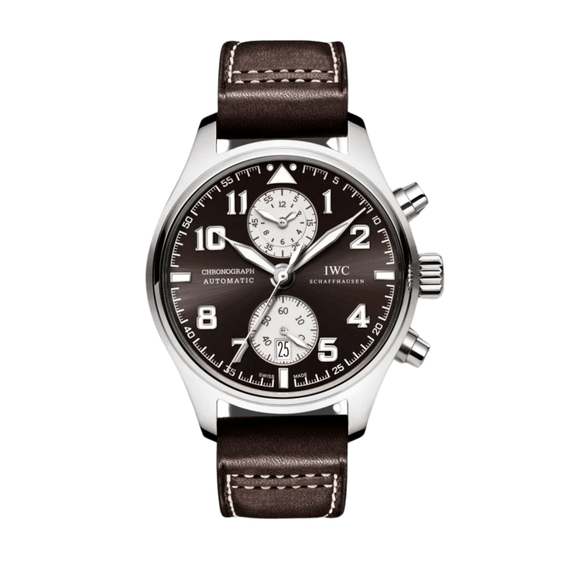 Photo of Pilot's Watch Chronograph Antoine De Saint Exupery Steel Brown Dial 43mm