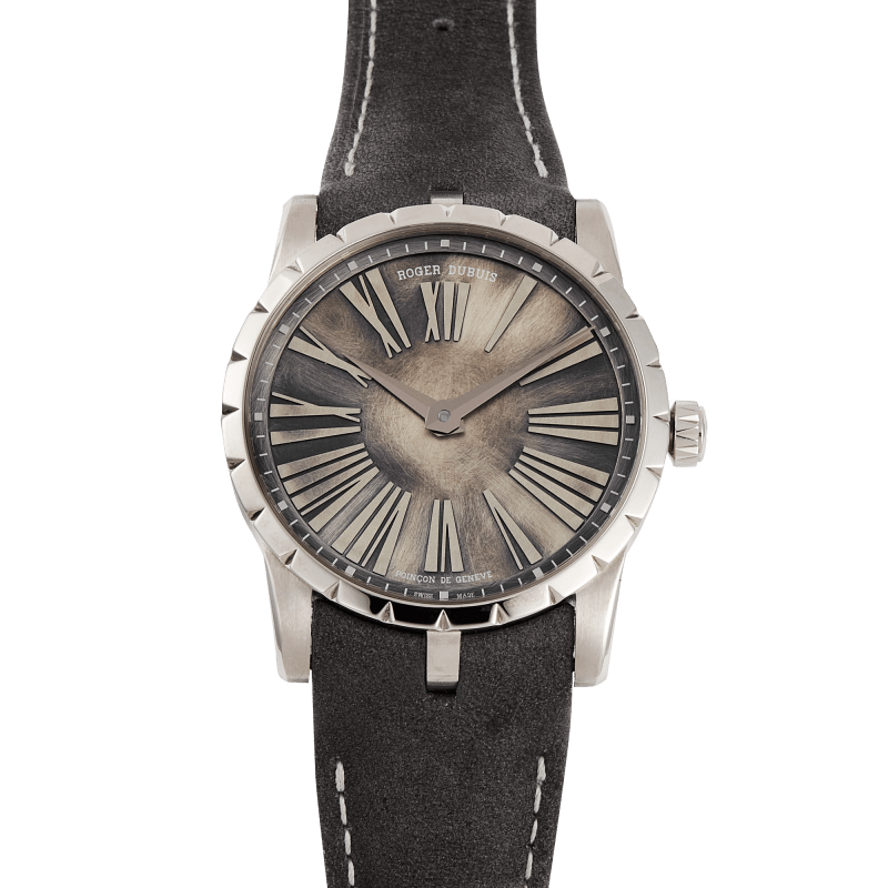 Photo of Excalibur Essential MB White Gold Grey Dial 42mm