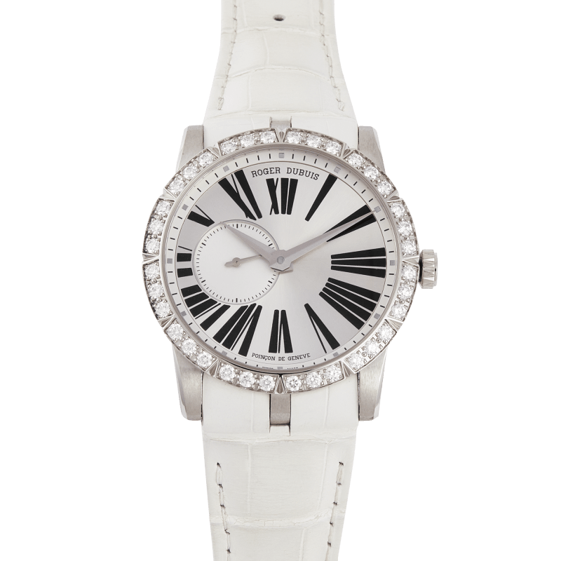Photo of Excalibur White Gold Diamond Silver Dial 42mm