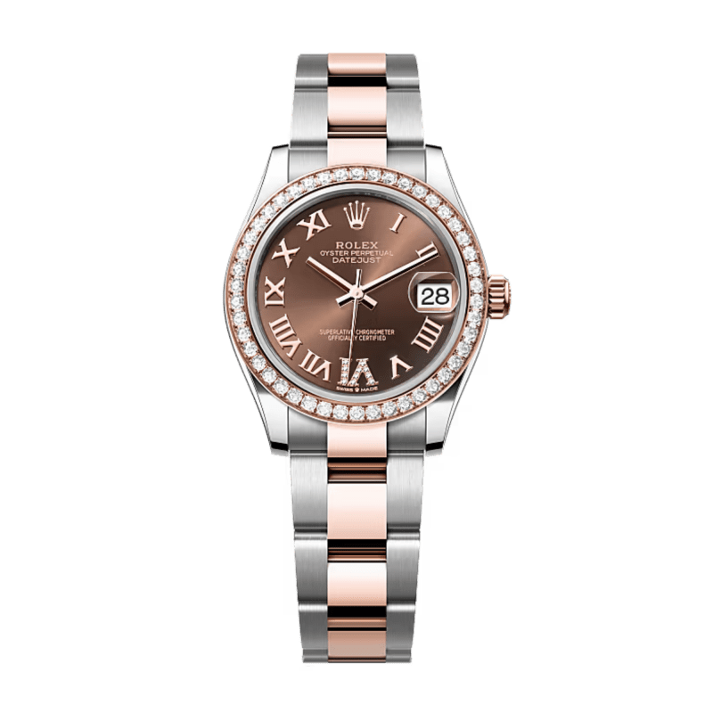 ローデンシュトック　ルーペ Rolex Datejust 31 watch: Oystersteel and Everose gold - m278271-0020