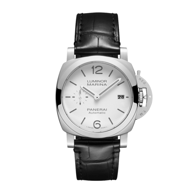 Photo of Luminor Marina Quaranta Steel White Dial 40mm