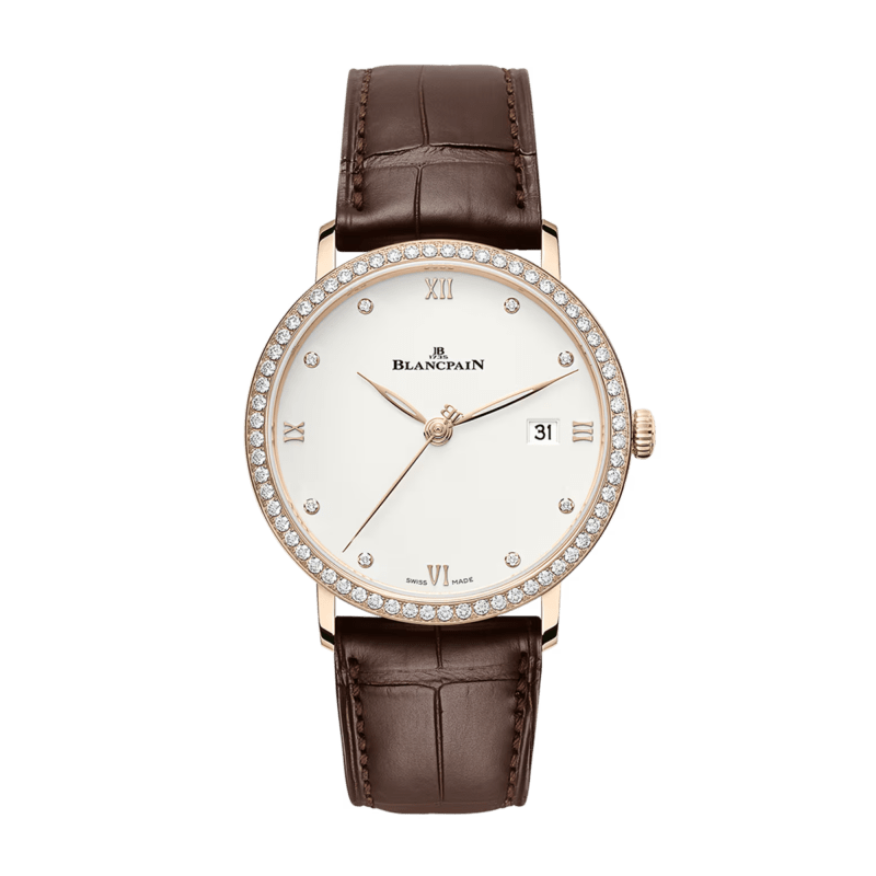 Photo of Villeret Ultraplate Rose Gold Diamond White Dial 38mm