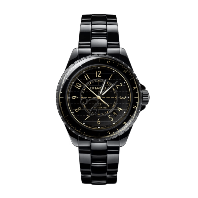 hanna Chanel J12 Cybernetic Ceramic Black Dial 38mm H7988 - Make