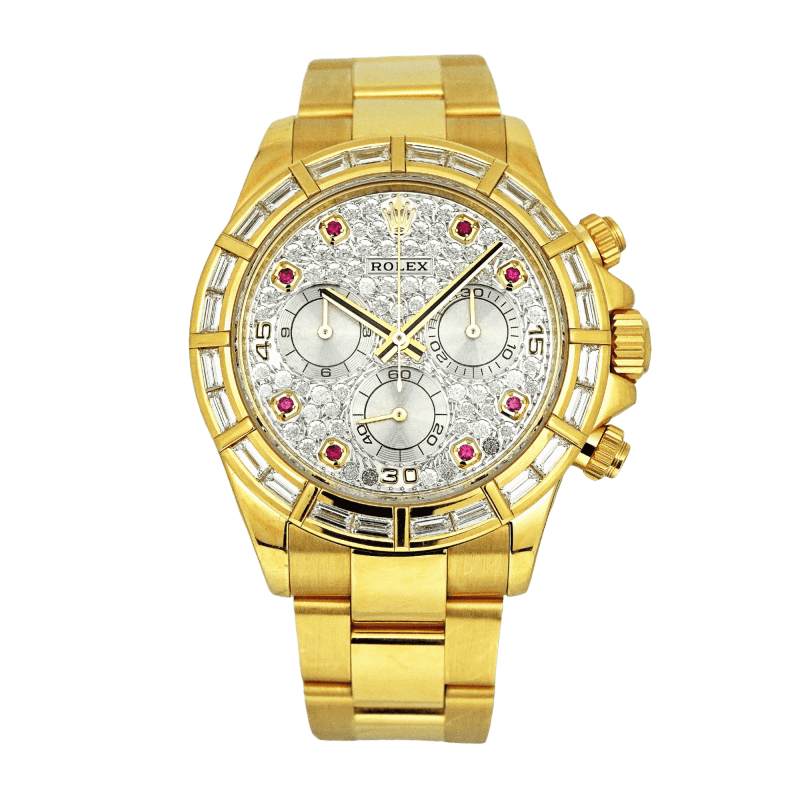 Photo of Daytona Yellow Gold Diamond Pave Dial 40mm