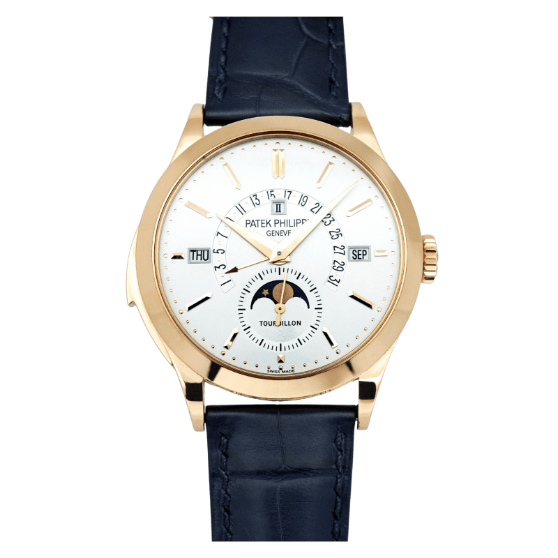 Photo of Tourbillon Minute Repeater Perpetual Calendar Rose Gold White Dial 39mm