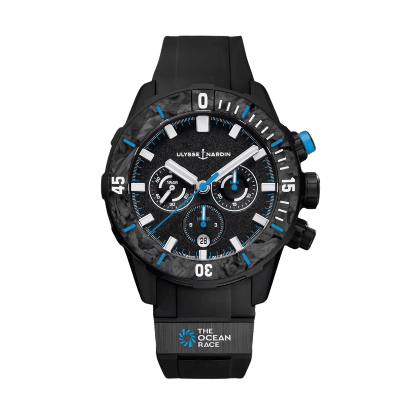 Photo of Diver Chronograph "The Ocean Race" Titanium Black Dial 44mm