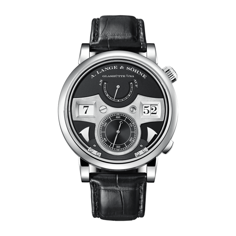 Photo of Zeitwerk Striking Time White Gold Black Dial 44mm