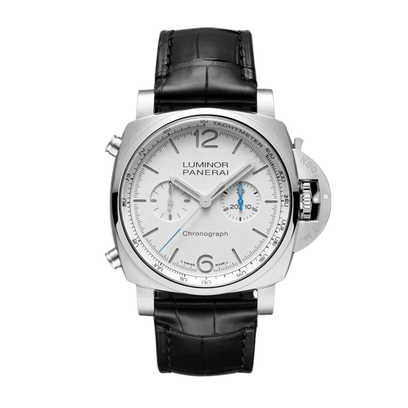 Photo of Luminor 1950 Chrono Steel White Dial 44mm