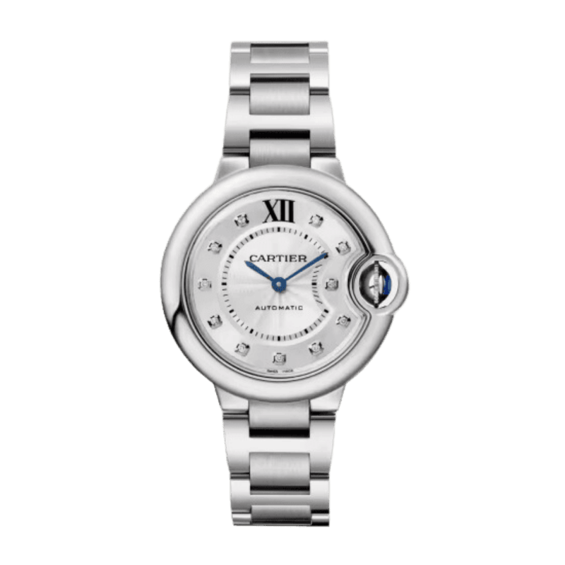 BALLON BLEU DE CARTIER バロンブルー 33MMスティール Cartier - Ballon Bleu 33mm - Steel and Pink Gold – Watch