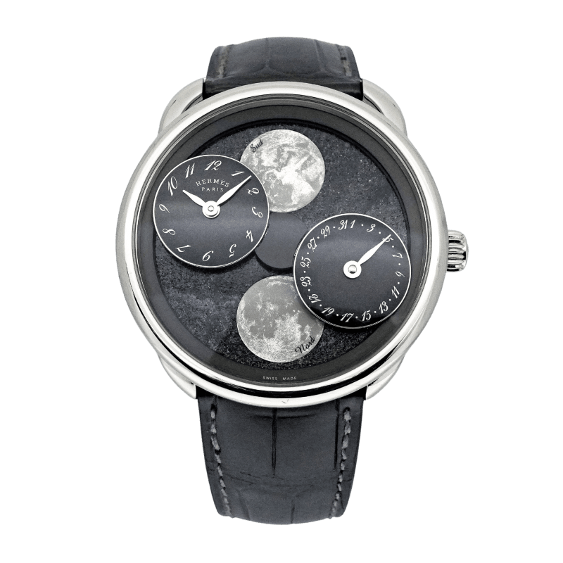 Photo of Arceau L' Heure de la Lune White Gold Black Dial 43mm