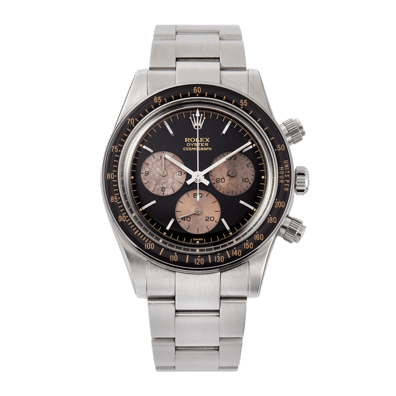 Photo of Artisans de Geneve Daytona "Rusty" Steel Black Dial 40mm