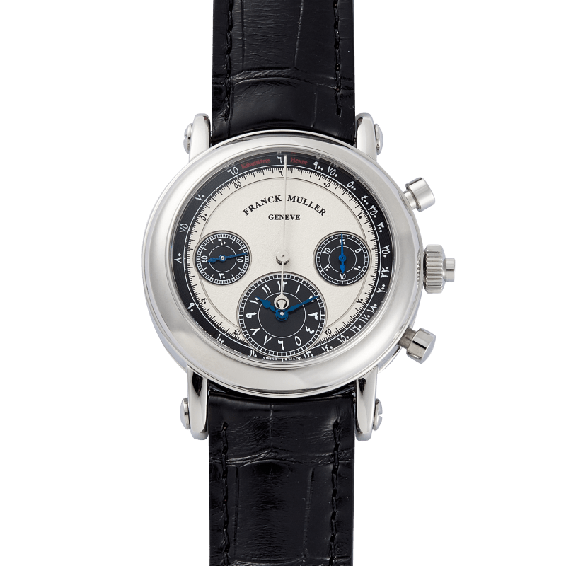 Photo of Double Sided Rattrapante Chronograph "Arabian Panda"