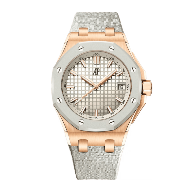 Photo of Royal Oak Offshore Rose Gold Ivory Dial 37mm