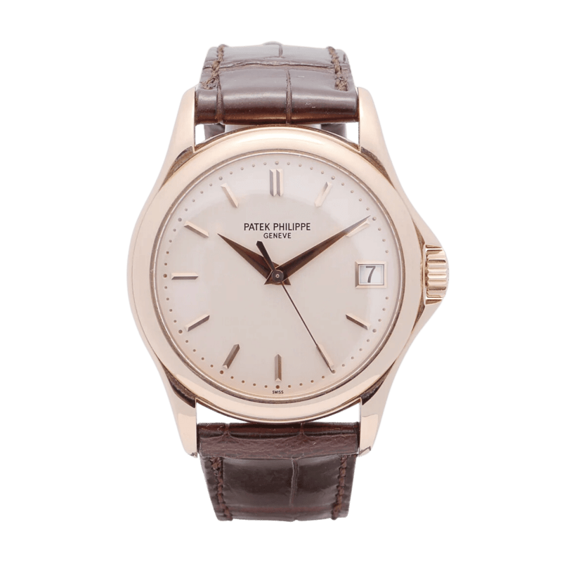 Photo of Calatrava Rose Gold Cream Dial 37mm