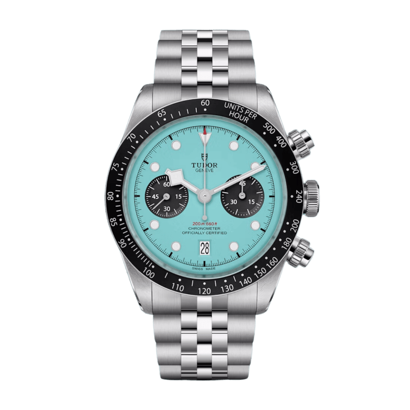Photo of Black Bay Chronograph "Flamingo Blue"