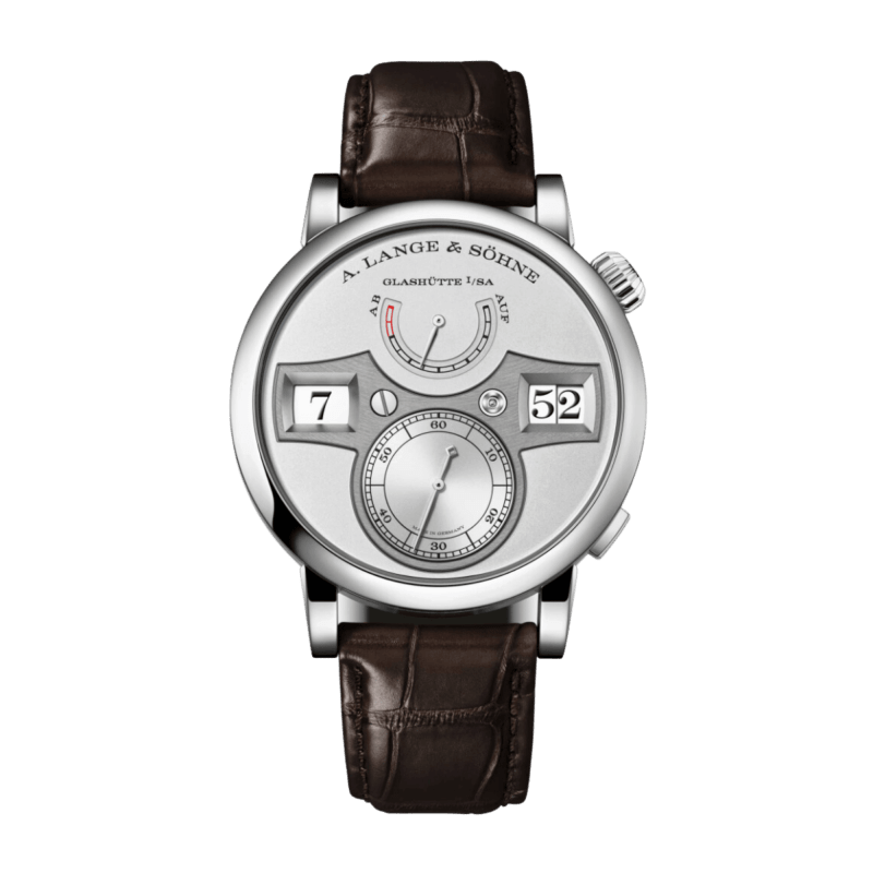 Photo of Zeitwerk Platinum Silver Dial 42mm
