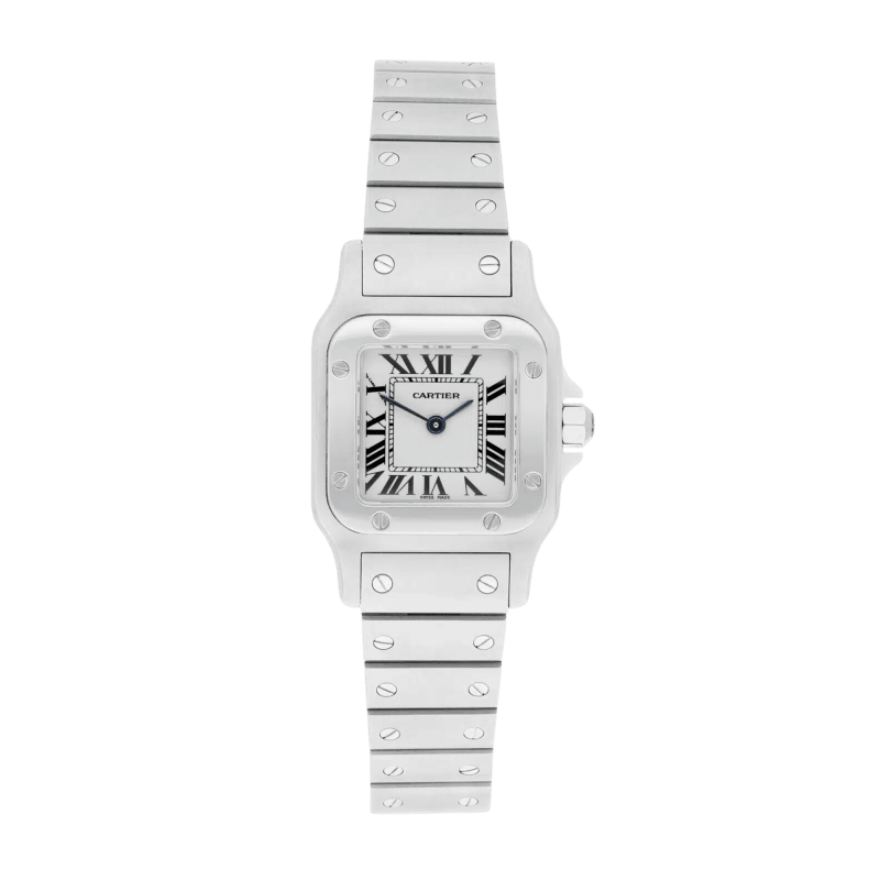 Photo of Santos Galbee Steel Silver Dial 24mm