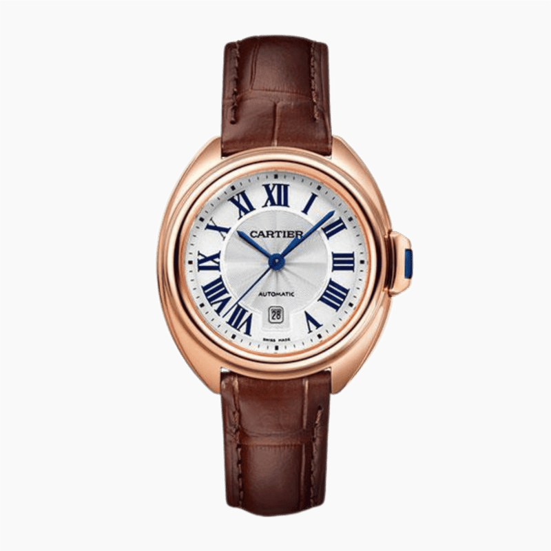 Photo of Cle de Cartier Rose Gold Silver Dial 31mm