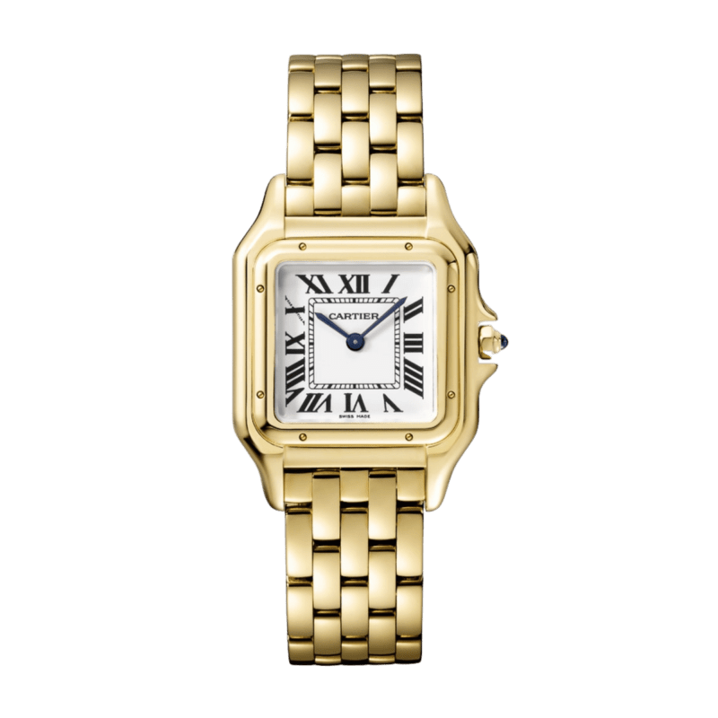 Photo of Panthère de Cartier Yellow Gold White Dial 29mm