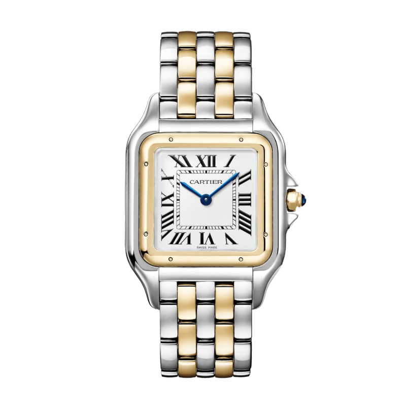 Photo of Panthère de Cartier Yellow Gold & Steel Silver Dial 31mm