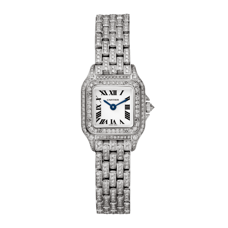Photo of Panthère de Cartier White Gold Diamond Silver Dial 20mm