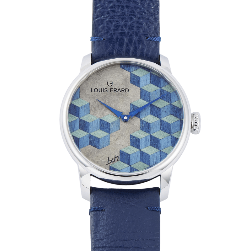 Photo of Excellence Marquetrie Limited Edition Steel Blue Dial 42mm 