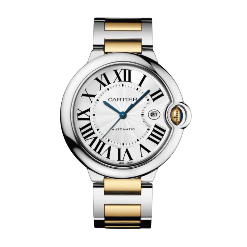 Photo of Ballon Bleu de Cartier Yellow Gold & Steel Silver Dial 42mm