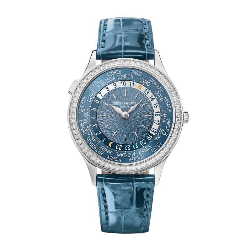 Photo of World Time "Beijing" White Gold Diamond Blue Dial 36mm
