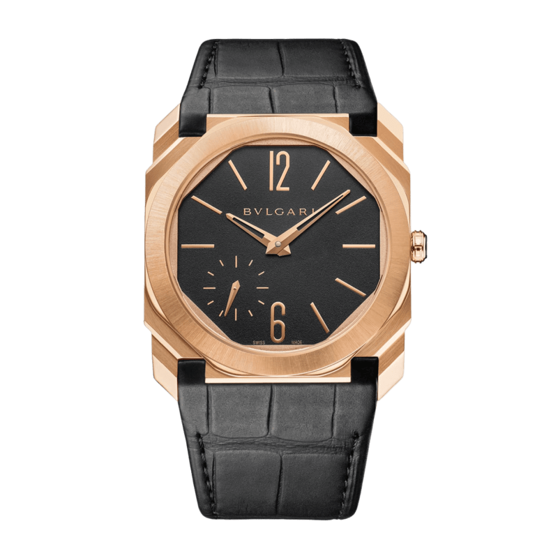 Photo of Octo Finissimo Rose Gold Black Dial 40mm