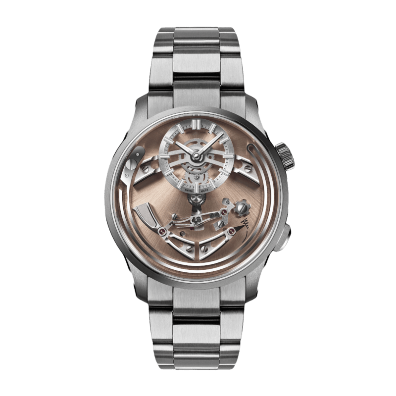 Photo of C1 Bel Canto Titanium Brown Dial 41mm