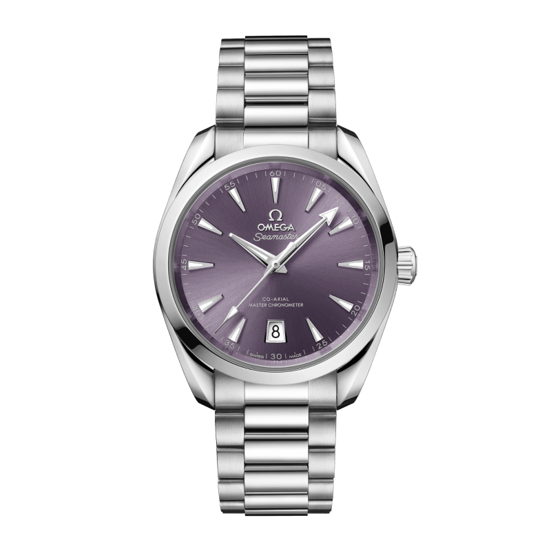 Photo of Aqua Terra Steel Purple Dial 38mm