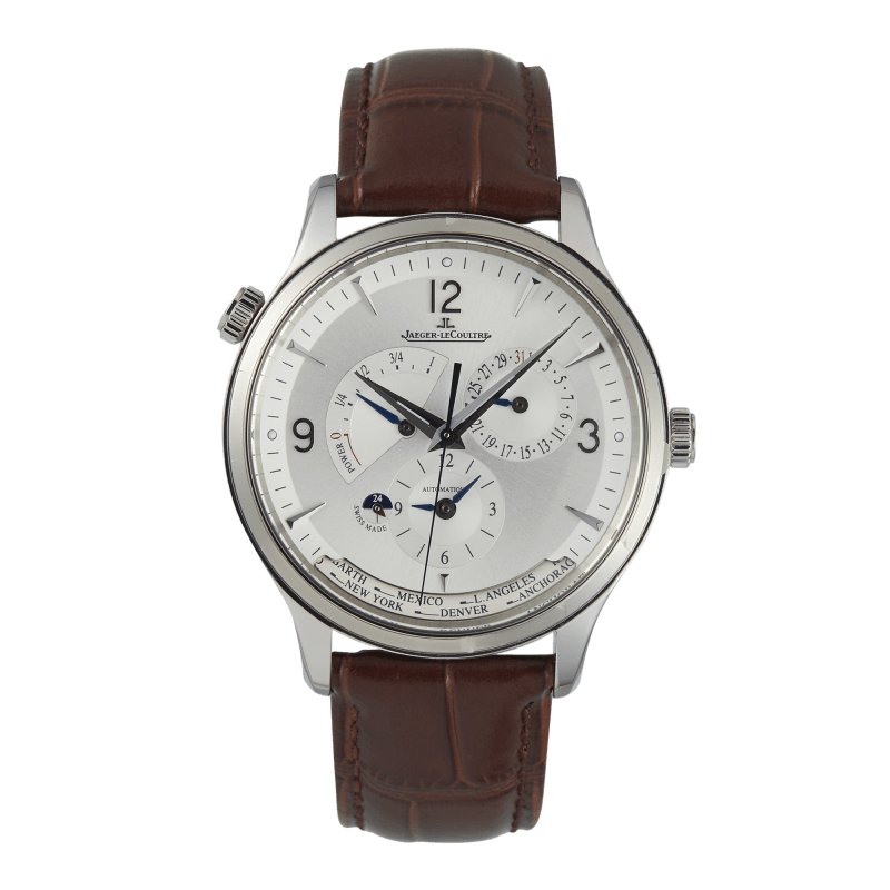 Photo of Master Control Geographic Steel Silver Dial 40mm