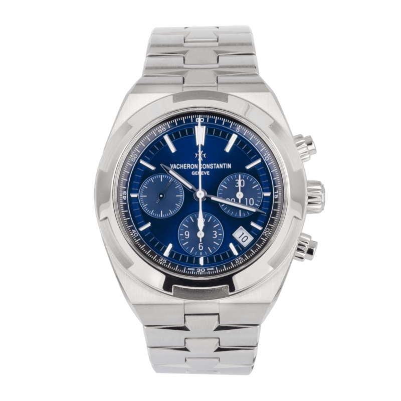 Photo of Overseas Chronograph Steel Blue Dial 42mm