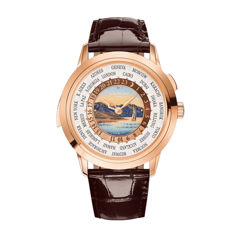 Photo of World Time Minute Repeater "Beijing" Rose Gold Enamel Dial 40mm