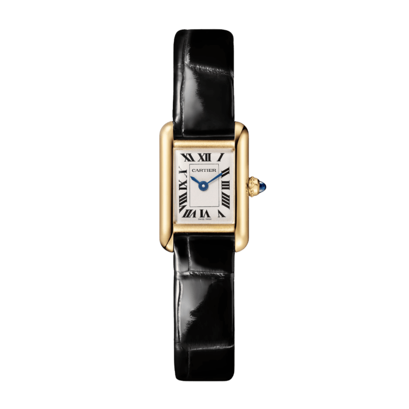 Photo of Tank Louis Cartier Yellow Gold Silver Dial 24mm