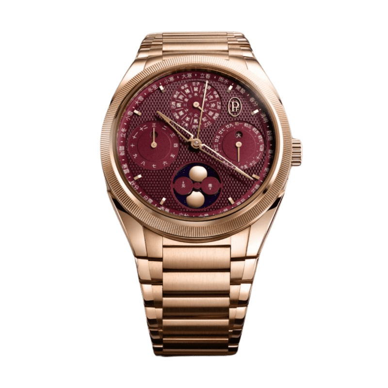 Photo of Tonda PF XiaLi Chinese Calendar Rose Gold Red Dial 42mm