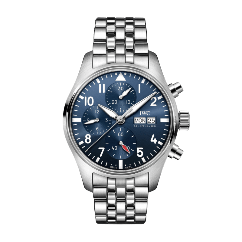 Photo of Pilot's Watch Chronograph Steel Blue Dial 41mm