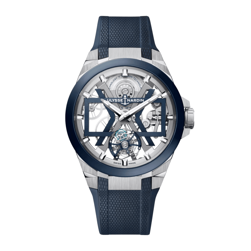 Photo of Blast Tourbillon Titanium & Ceramic Skeleton Dial 45mm