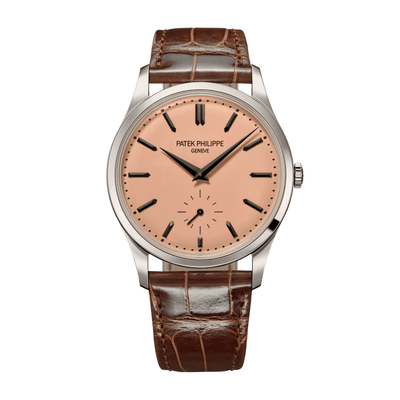 Photo of Calatrava Platinum Salmon Dial 38mm