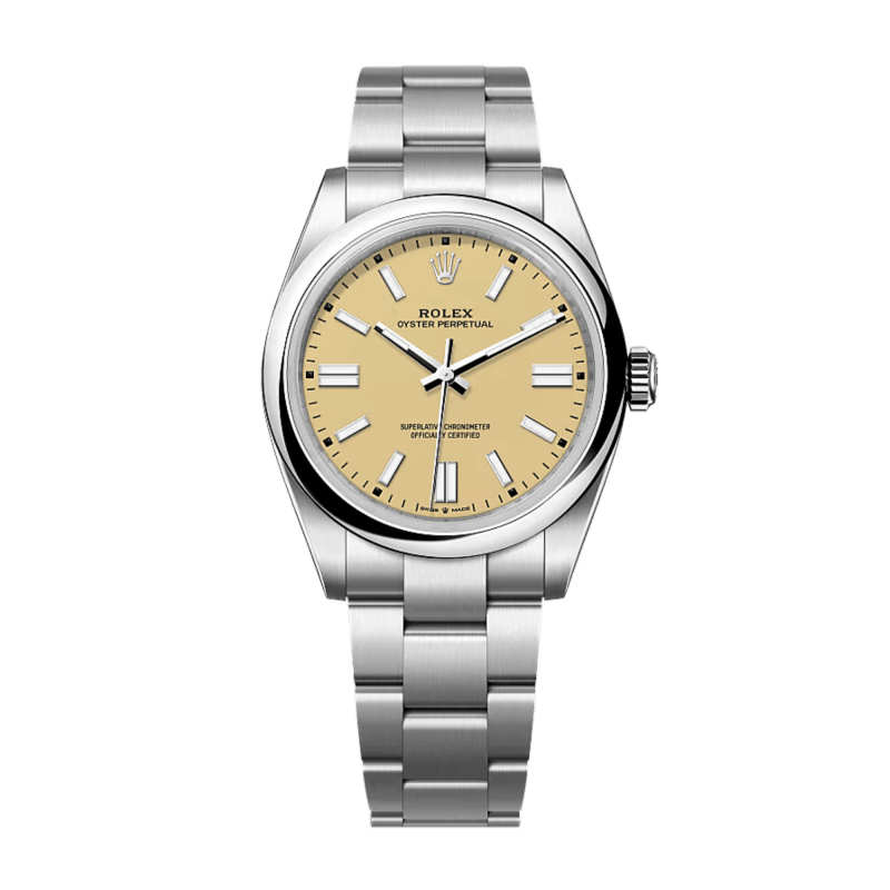 Photo of Oyster Perpetual Steel Beige Dial 41mm