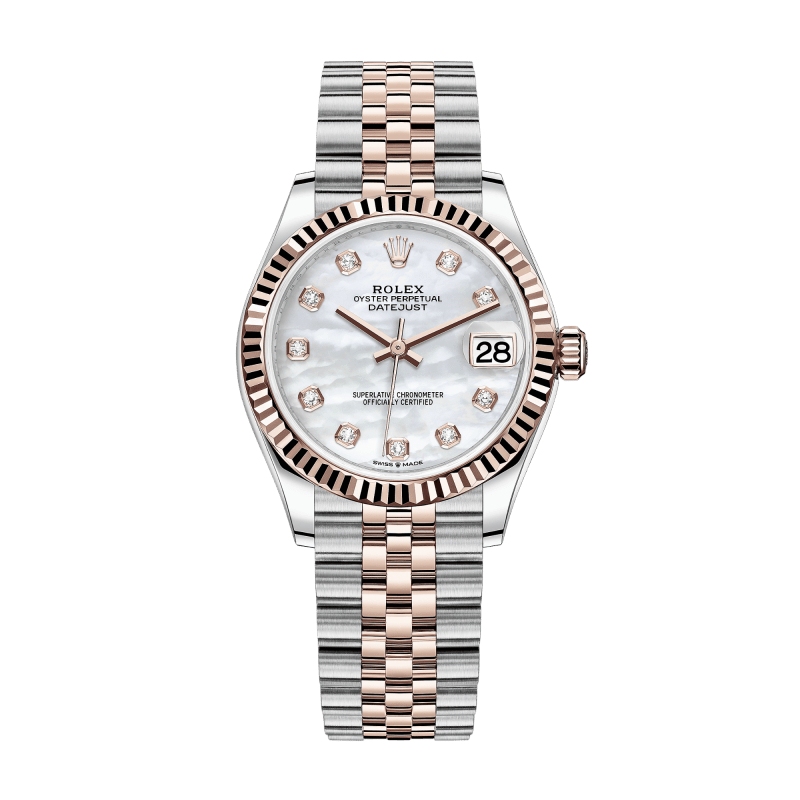 Photo of Datejust Rose Gold & Steel Jubilee Mother of Pearl Dial 31mm