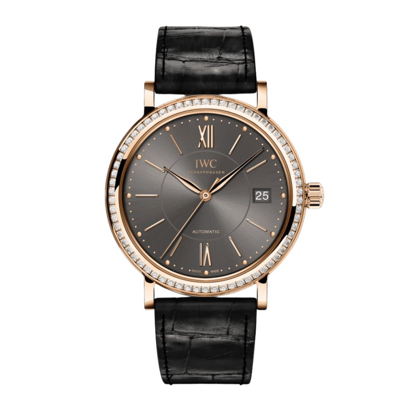 Photo of Portofino Automatic Rose Gold Grey Dial 37mm