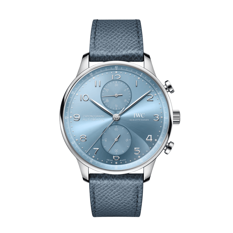 Photo of Portugieser Chronograph White Gold Ice Blue Dial 41mm