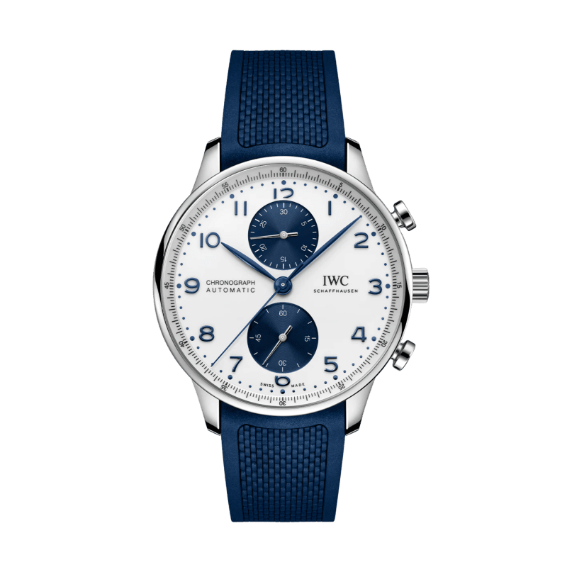 Photo of Portugieser Chronograph Steel White Dial 41mm