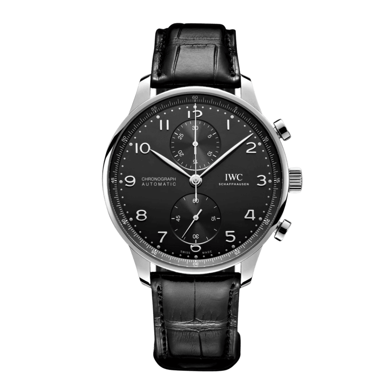Photo of Portugieser Chronograph Steel Black Dial 41mm